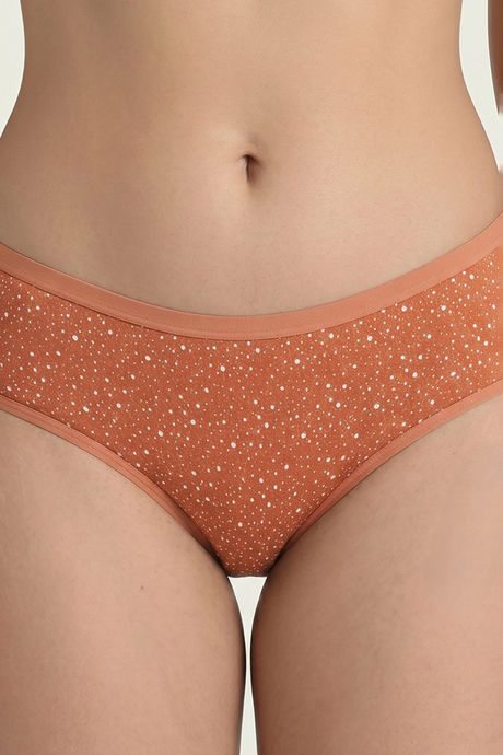Zivame Regular Rise Full Coverage Hipster Panty (Pack of 3) - Multicolor — image 9